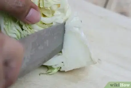 Image titled Cut a Cabbage Into Wedges Step 9Bullet2