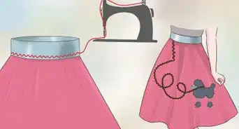 Make a Poodle Skirt Without a Pattern and With Minimal Sewing