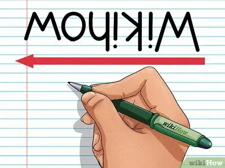 Image titled Write Upside Down Step 6