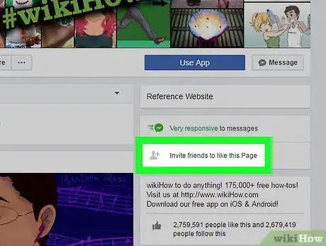 Image titled Invite Friends to Like a Facebook Page on a PC or Mac Step 5