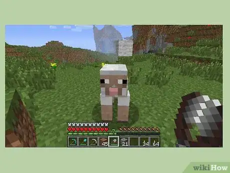 Image titled Shear a Sheep on Minecraft Step 4