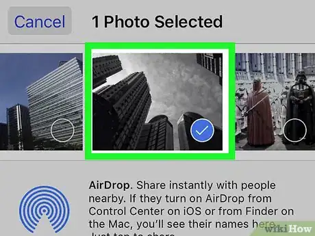 Image titled Use AirDrop on iPhone or iPad Step 7