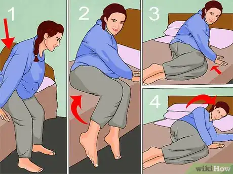 Image titled Lie Down in Bed During Pregnancy Step 5