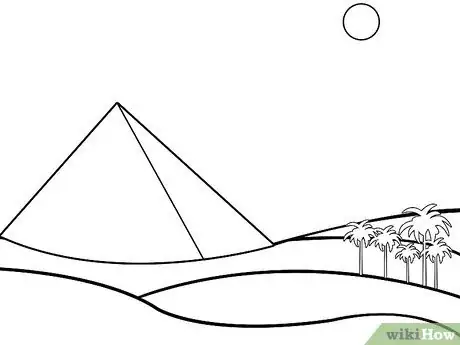 Image titled Draw the Egyptian Pyramids Step 4