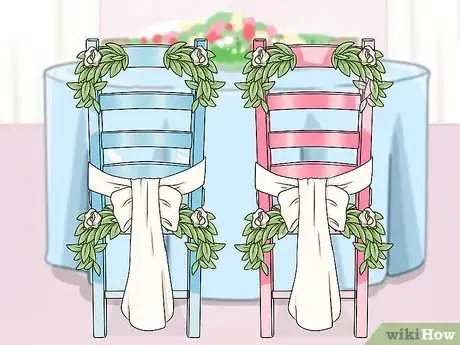 Image titled Decorate the Bride and Groom Table Step 9