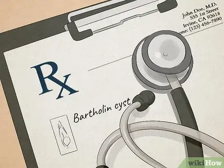 Image titled Get Rid of a Bartholin Cyst Step 1
