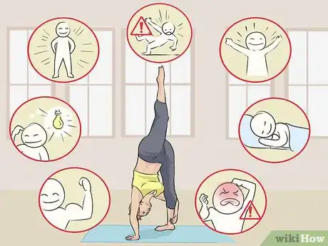 Image titled Do Standing Splits at the Wall in Yoga Step 2