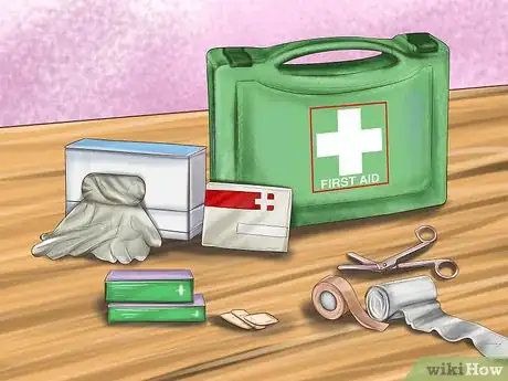 Image titled Heal a Cut on a Horse Step 1