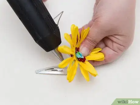 Image titled Make a Flower Hair Clip Step 15