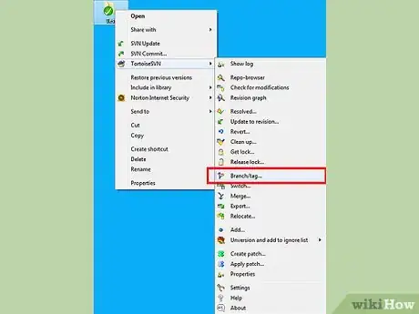 Image titled Create a Tag and Perform a Revert in TortoiseSVN Step 1