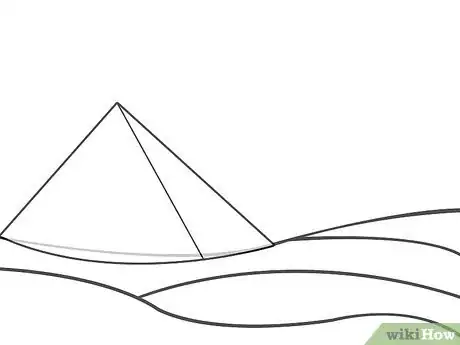Image titled Draw the Egyptian Pyramids Step 2