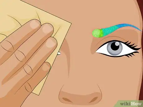 Image titled Do Glitter Eyebrows Step 10