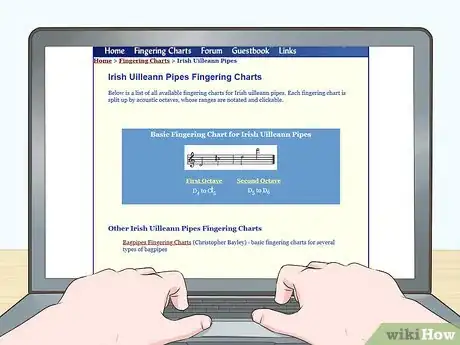 Image titled Play Uilleann Pipes Step 13