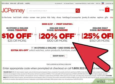 Image titled Get Jcpenney Coupons Step 8