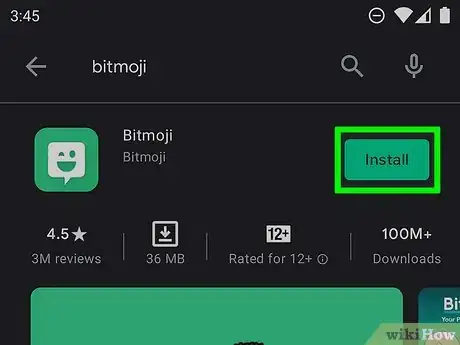 Image titled Allow Full Access to Bitmoji Keyboard on Android Step 1