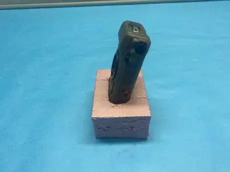 Image titled Fixtured part in foam