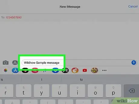 Image titled Text on an iPod Touch Using iMessage Step 10