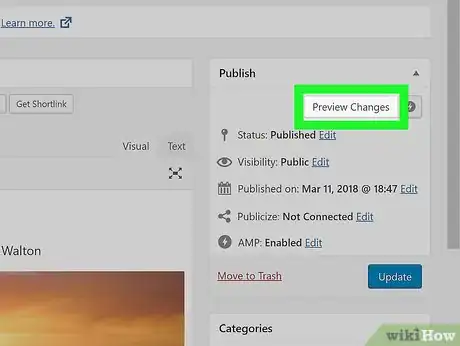 Image titled Edit a Post Page in WordPress on PC or Mac Step 5