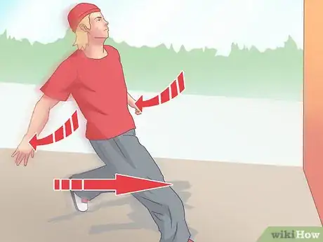 Image titled Run up a Wall and Flip Step 3