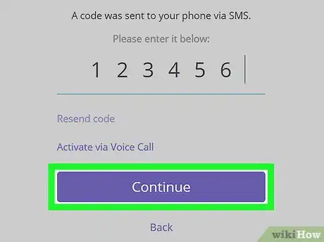 Image titled Create a Viber Account on PC or Mac Step 5
