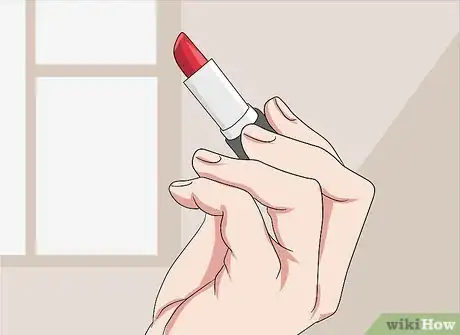 Image titled Wear Holographic Lip Gloss Step 1