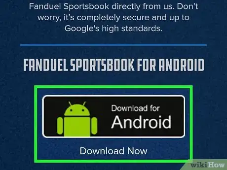 Image titled Use the FanDuel Fantasy Sports App Step 2