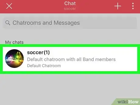 Image titled See Archived Messages on the BAND App Step 4