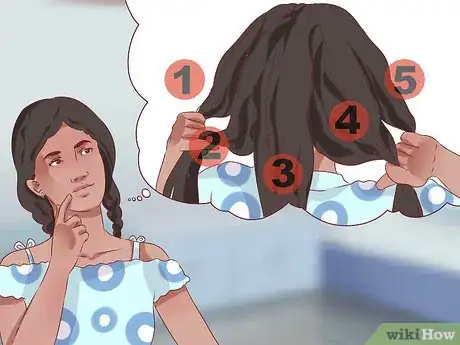 Image titled Do a Five Strand Braid Step 4
