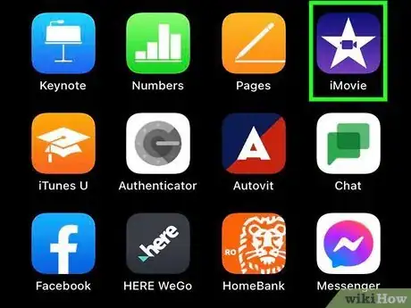Image titled Transfer an iMovie Project from iPhone to Mac Step 1
