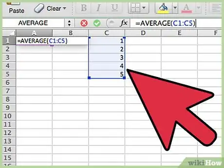 Image titled Use the MAX, MIN and AVERAGE Functions in Excel 2013 Step 11