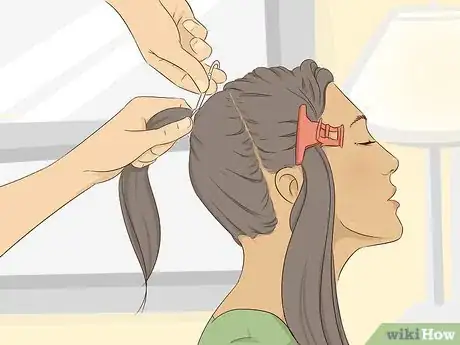 Image titled Straighten Natural Hair Step 7