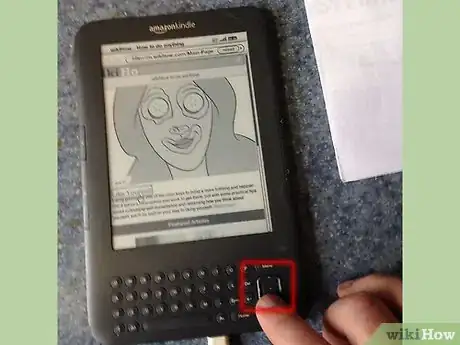 Image titled Use the Experimental (Web) Browser on a Kindle Keyboard Step 2