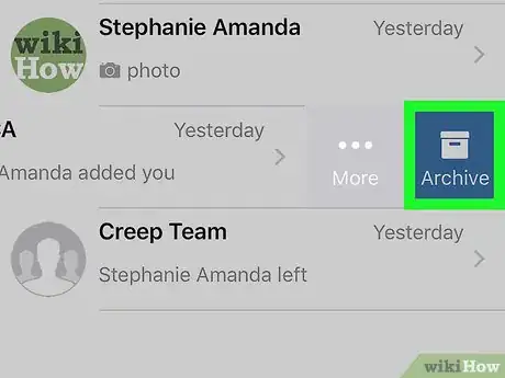 Image titled Delete a Group on WhatsApp on iPhone or iPad Step 3