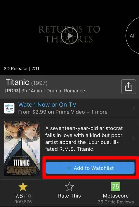 Image titled Add an Item to Your Watchlist on IMDb Method 2 Step 3.png