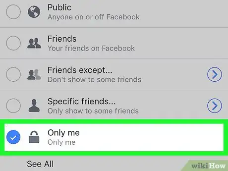Image titled Hide Your Photos on Facebook Step 19