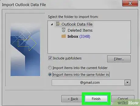Image titled Import an Outlook PST File on PC or Mac Step 15