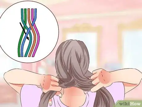 Image titled Do a Five Strand Braid Step 6