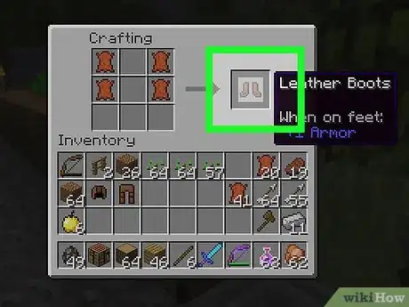 Image titled Create Leather Armor in Minecraft (for Computers) Step 17