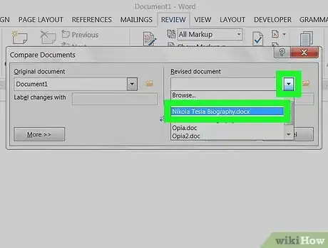 Image titled Compare Two Word Documents on PC or Mac Step 7