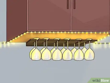 Image titled Display Wine Glasses Step 6