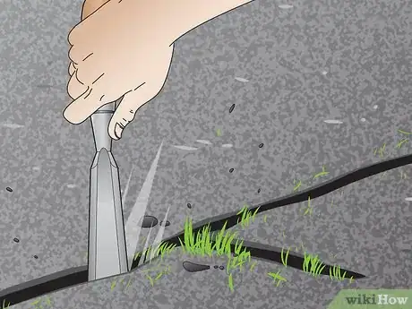 Image titled Fill Asphalt Cracks Step 10