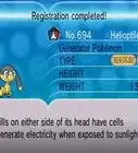 Catch Helioptile in Pokémon X and Y