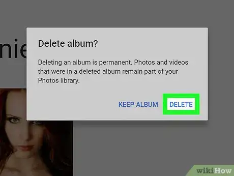 Image titled Delete Album on Google Photos on PC or Mac Step 6