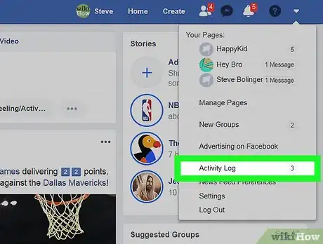 Image titled Delete Likes on Facebook Step 3