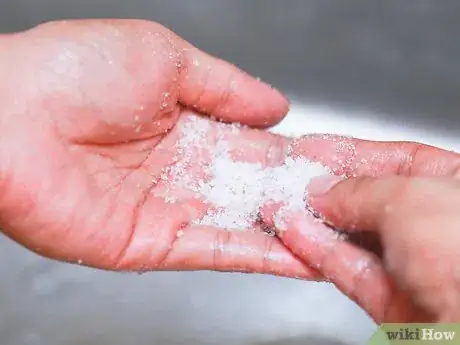 Image titled Get Super Glue off of Your Hands with Salt Step 4
