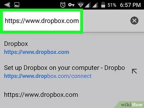 Image titled Change Your Email on Dropbox on Android Step 1