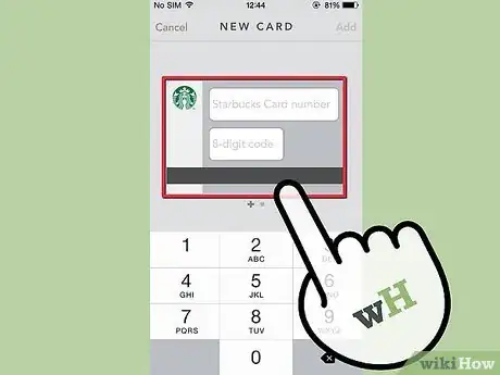 Image titled Add a Starbucks Card to Passbook Step 2