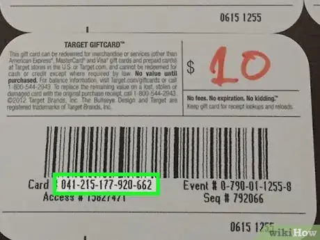 Image titled Check a Target Gift Card Balance Step 7