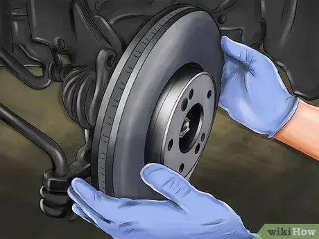 Image titled Change the Front Pads and Rotors on a 2001 Nissan Xterra 4X4 Step 10