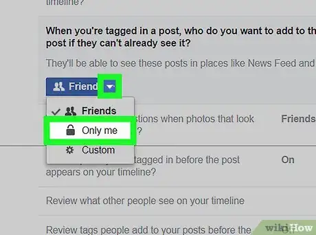 Image titled Hide Tagged Photos on Facebook on PC or Mac Step 10